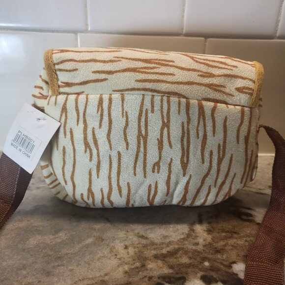 Animal Lion Tiger Leopard Giraffe Plush Purse Belt Fanny Bag Party favour All 4 - Picture 2 of 11